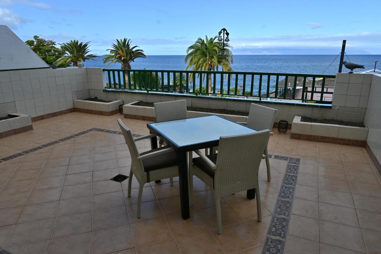 1St Line Sea View - Plaza Apartamento Puerto de Santiago  Exterior foto